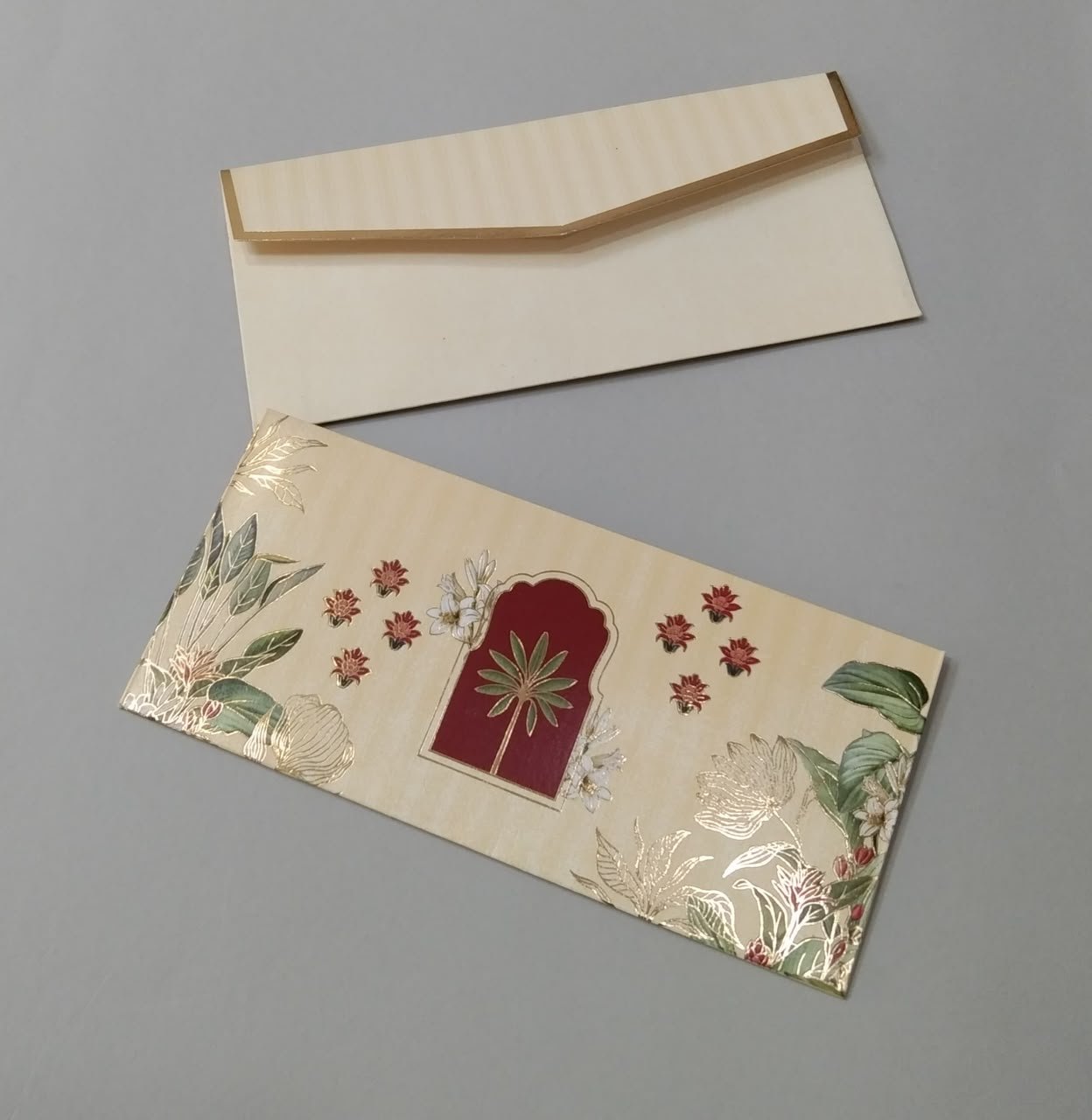 Royal Jharokha Wedding Invitation