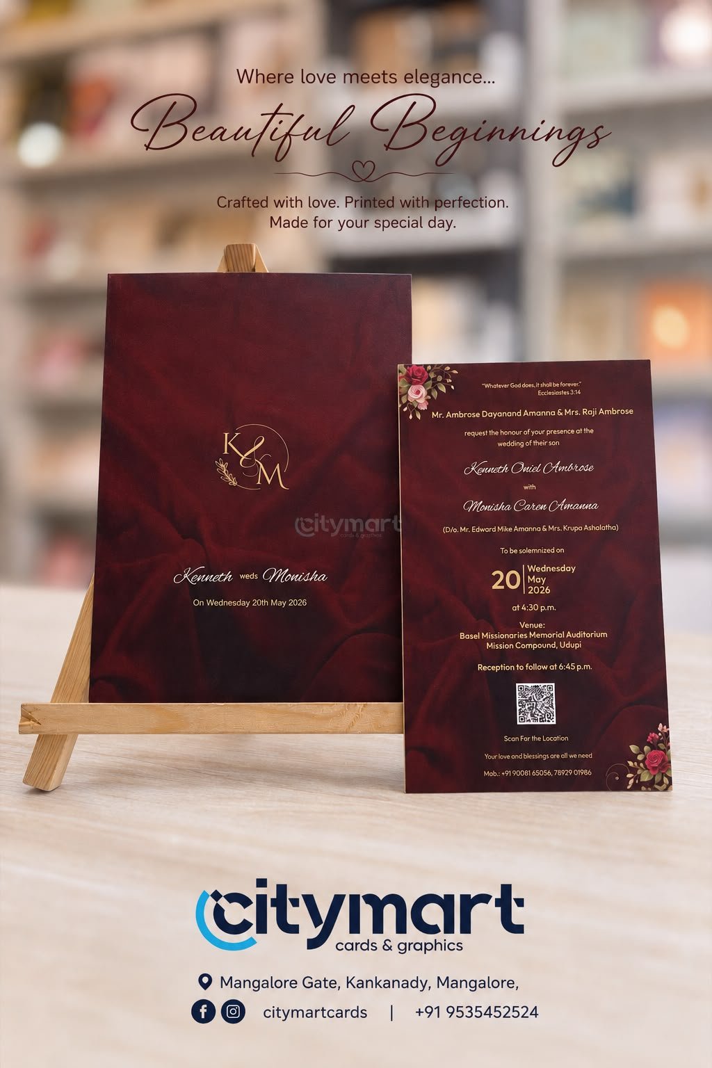 Velvet Monogram Luxury Wedding Suite