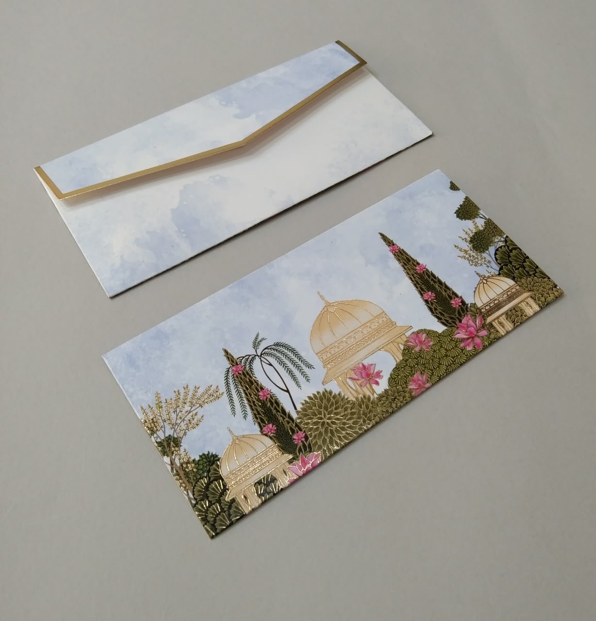 Royal Palace Garden Envelope Set
