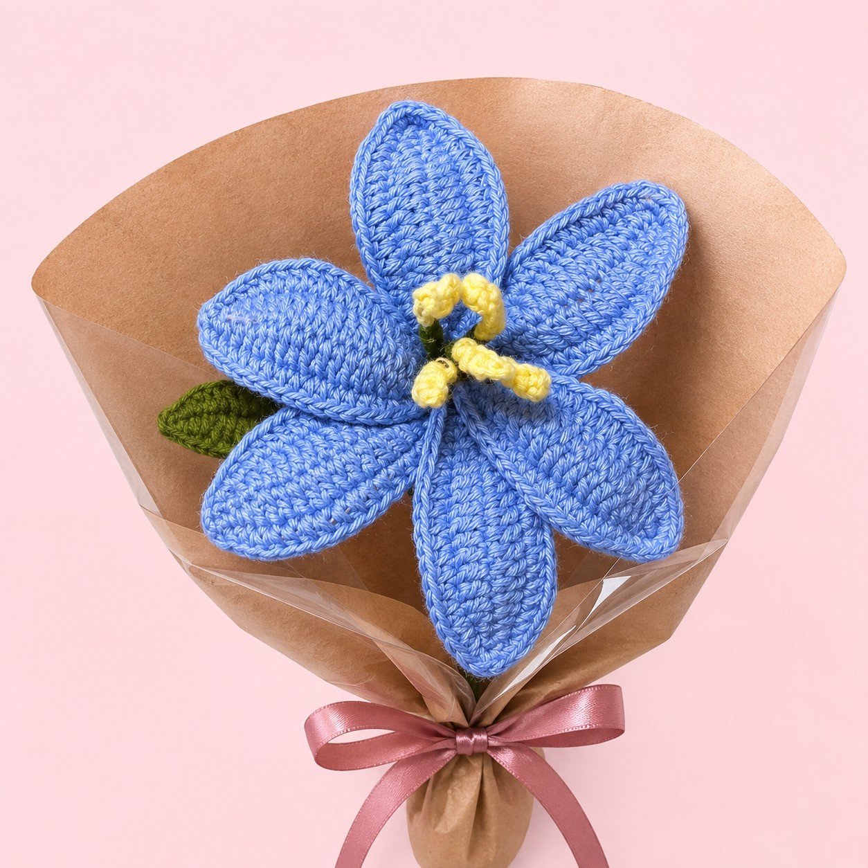 Periwinkle Lily Single Crochet Stem
